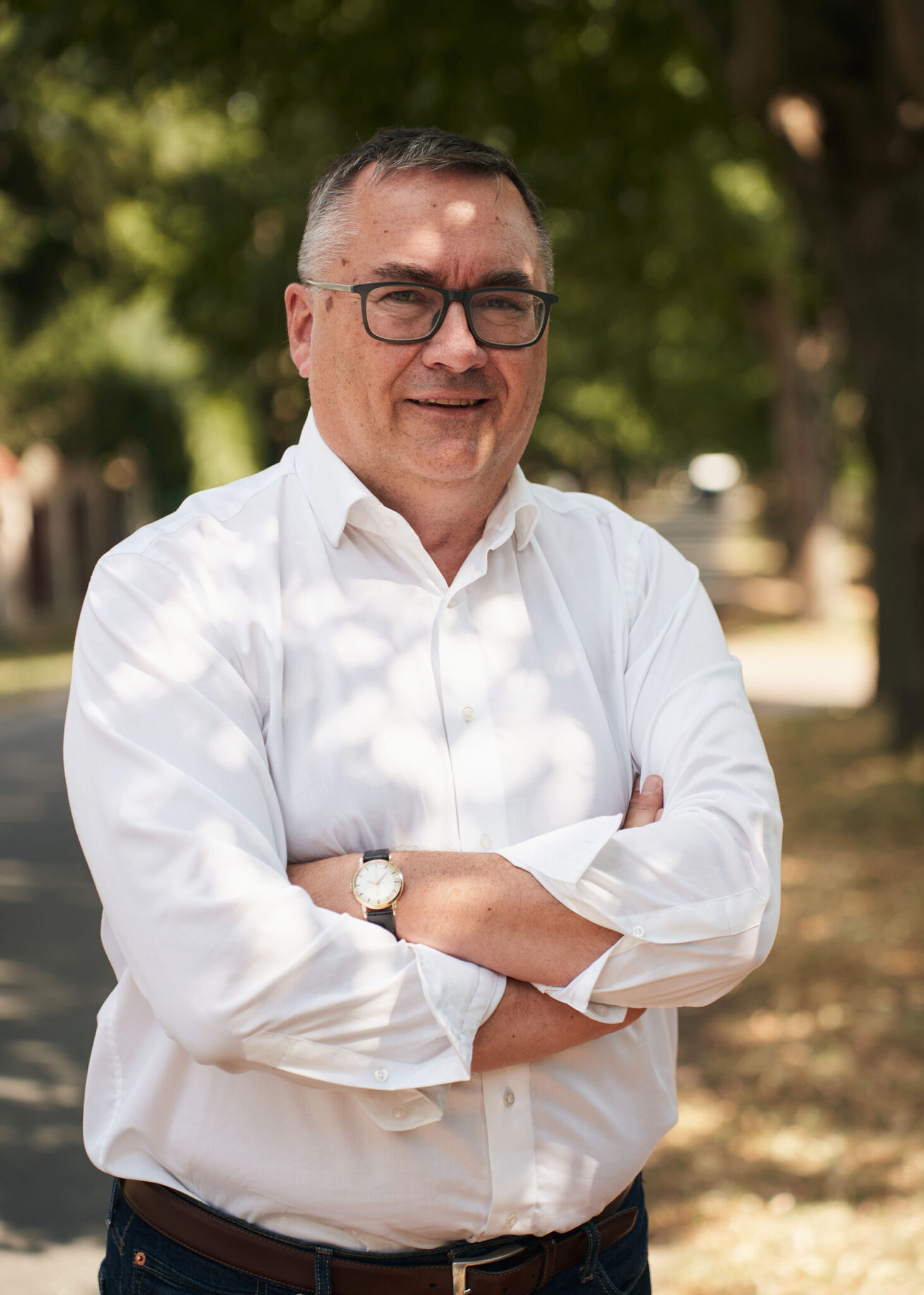 Klánovice společně - Kandidát Otakar Petráček portrét